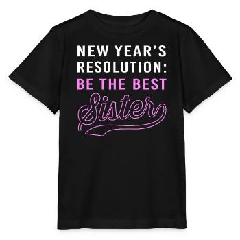Sexe Révélation Réveillon Nouvel An Nouvel An - T-shirt bio MINI CREATOR Stanley/Stella Enfant - noir - Devant - Mikhail (115cm)
