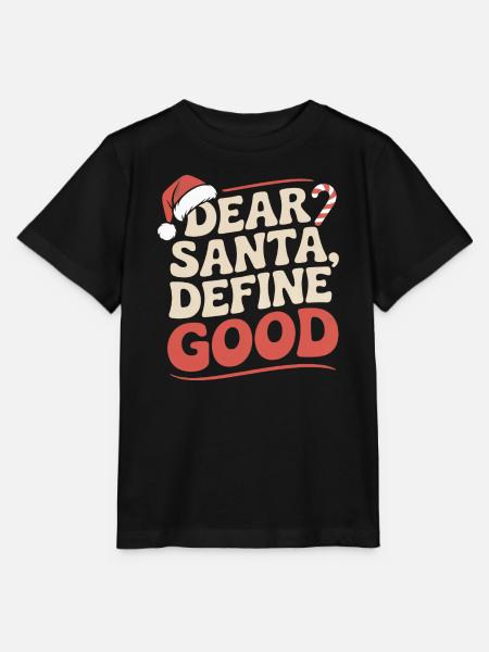 Sarkastisches Weihnachtsdesign - Stanley/Stella Kinder T-Shirt MINI CREATOR - Schwarz