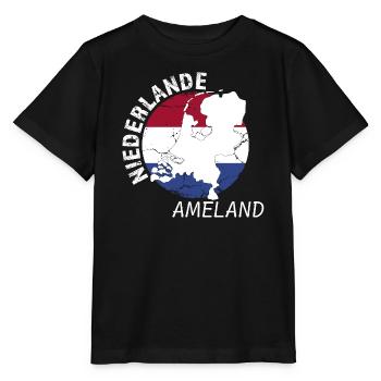Ameland - Stanley/Stella Kinder T-Shirt MINI CREATOR  - Schwarz - Vorne - Mikhail (115cm)
