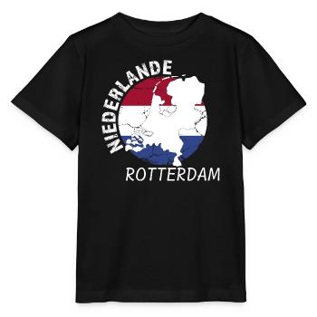 Rotterdam - Stanley/Stella Kinder T-Shirt MINI CREATOR  - Schwarz - Vorne - Mikhail (115cm)