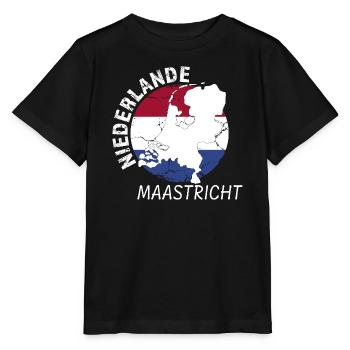 Maastricht - Stanley/Stella Kinder T-Shirt MINI CREATOR  - Schwarz - Vorne - Mikhail (115cm)