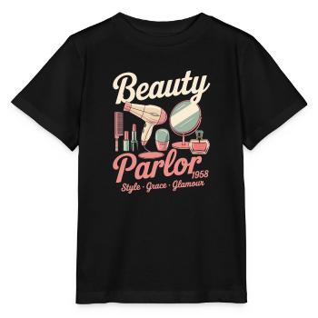 Publicité Beauté Vintage - T-shirt bio MINI CREATOR Stanley/Stella Enfant - noir - Devant - Mikhail (115cm)