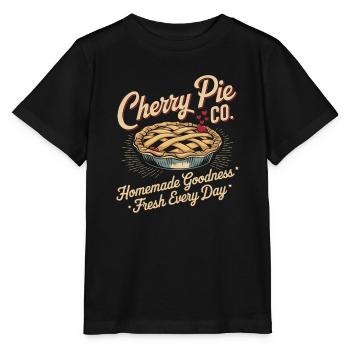 Boulangerie Vintage Publicité - T-shirt bio MINI CREATOR Stanley/Stella Enfant - noir - Devant - Mikhail (115cm)