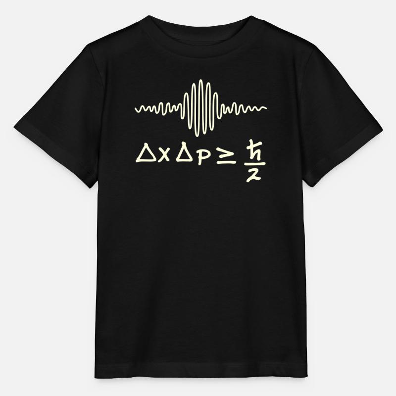 Ondes quantiques et incertitude - T-shirt bio MINI CREATOR Stanley/Stella Enfant - noir