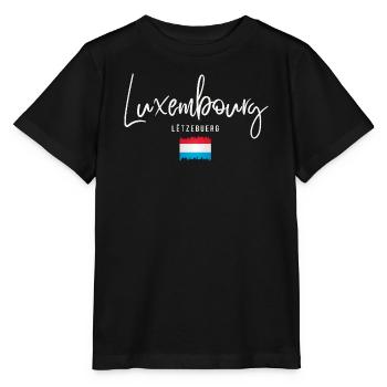 Made in Luxembourg, Luxembourg roots - Stanley/Stella MINI CREATOR Kids’ T-Shirt - black - Front - Mikhail (115cm)
