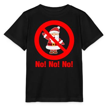 Anti Weihnachten Weihnachtsmuffel Weihnachtshasser - Stanley/Stella Kinder T-Shirt MINI CREATOR  - Schwarz - Vorne - Mikhail (115cm)