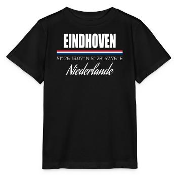 Eindhoven - Stanley/Stella Kinder T-Shirt MINI CREATOR  - Schwarz - Vorne - Mikhail (115cm)