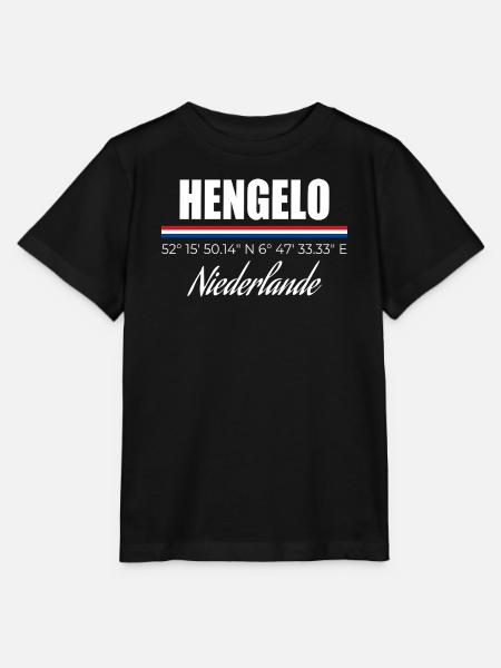 Hengelo - Stanley/Stella Kinder T-Shirt MINI CREATOR - Schwarz