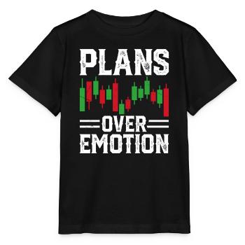 Graphique boursier Trading Crypto Marché boursier - T-shirt bio MINI CREATOR Stanley/Stella Enfant - noir - Devant - Mikhail (115cm)