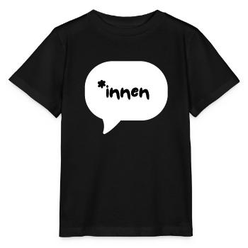 *inside - Stanley/Stella MINI CREATOR Kids’ T-Shirt - black - Front - Mikhail (115cm)