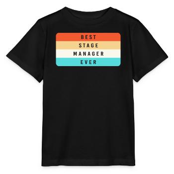 Theatre - Stanley/Stella MINI CREATOR Kids’ T-Shirt - black - Front - Mikhail (115cm)