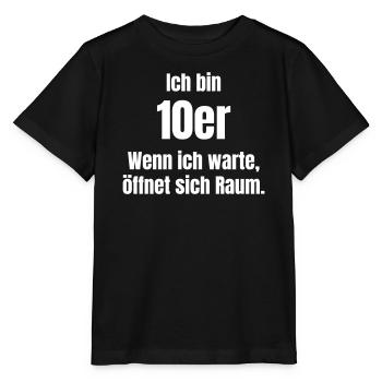 Directeur du milieu de terrain de football - T-shirt bio MINI CREATOR Stanley/Stella Enfant - noir - Devant - Mikhail (115cm)