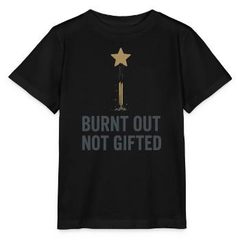 Hochbegabter Burnout-absolvent Mit Akademischem - Stanley/Stella Kinder T-Shirt MINI CREATOR  - Schwarz - Vorne - Mikhail (115cm)