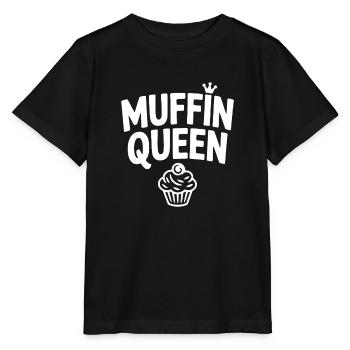 Reine des muffins - T-shirt bio MINI CREATOR Stanley/Stella Enfant - noir - Devant - Mikhail (115cm)