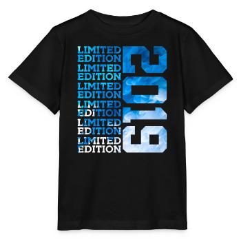 LIMITED EDITION 2019 7 YEARS 7TH BIRTHDAY - Stanley/Stella MINI CREATOR Kids’ T-Shirt - black - Front - Mikhail (115cm)