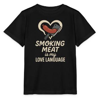Fumoir à viande Jerky Maker Bbq - T-shirt bio MINI CREATOR Stanley/Stella Enfant - noir - Devant - Mikhail (115cm)