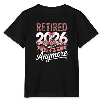 Retired 2026 Not My Problem - Stanley/Stella MINI CREATOR Kids’ T-Shirt - black - Front - Mikhail (115cm)