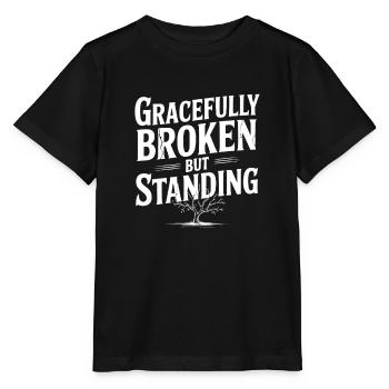 Gracieusement brisé mais debout - T-shirt bio MINI CREATOR Stanley/Stella Enfant - noir - Devant - Mikhail (115cm)
