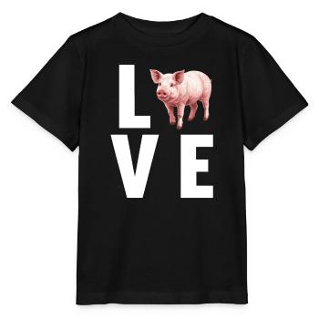 Cochon Cochon - T-shirt bio MINI CREATOR Stanley/Stella Enfant - noir - Devant - Mikhail (115cm)