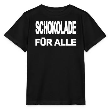 chocolat - T-shirt bio MINI CREATOR Stanley/Stella Enfant - noir - Devant - Mikhail (115cm)