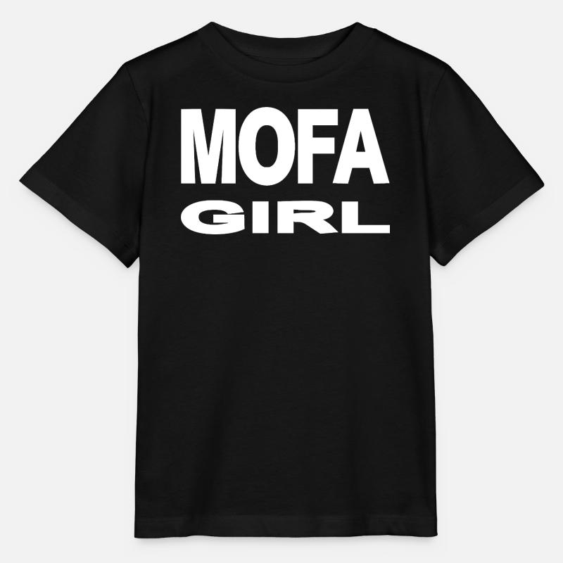 Mofa - Stanley/Stella Kinder T-Shirt MINI CREATOR - Schwarz