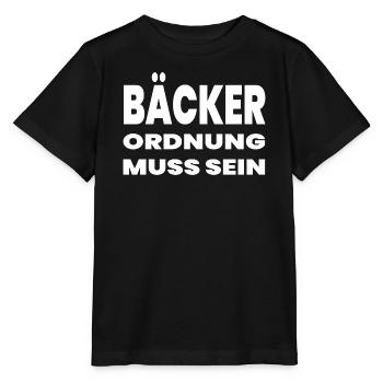 Baker - Stanley/Stella MINI CREATOR Kids’ T-Shirt - black - Front - Mikhail (115cm)