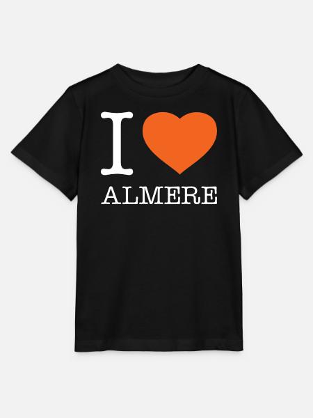 I love Almere - Stanley/Stella Kinder T-Shirt MINI CREATOR - Schwarz