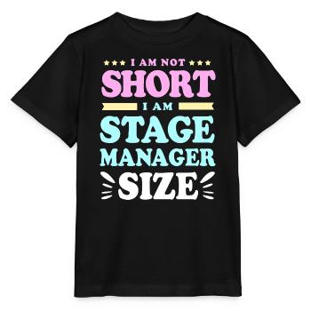 Theater Stage Manager Bühne - Stanley/Stella Kinder T-Shirt MINI CREATOR  - Schwarz - Vorne - Mikhail (115cm)