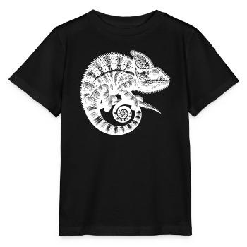 Tropenfreund mit Stil - Stanley/Stella Kinder T-Shirt MINI CREATOR  - Schwarz - Vorne - Mikhail (115cm)