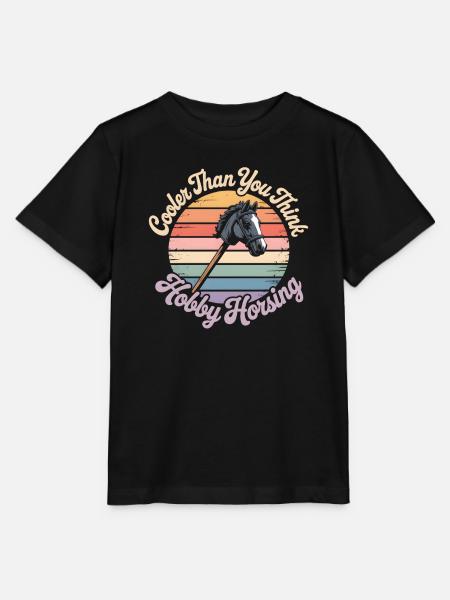 Hobby Horsing - Stanley/Stella Kinder T-Shirt MINI CREATOR - Schwarz