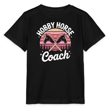 Hobby Horsing - T-shirt bio MINI CREATOR Stanley/Stella Enfant - noir - Devant - Mikhail (115cm)