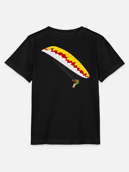 Bunter Gleitschirm - Stanley/Stella Kinder T-Shirt MINI CREATOR  - Schwarz