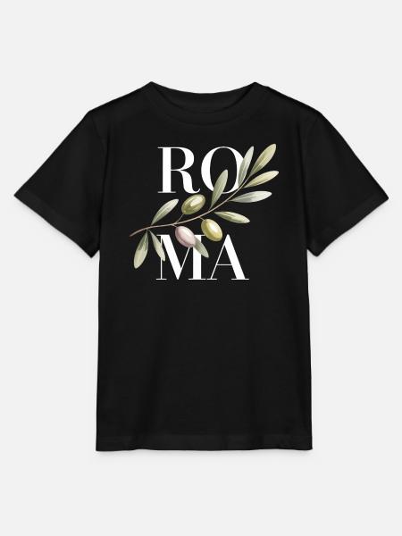ROMA – Olive Branch - Stanley/Stella Kinder T-Shirt MINI CREATOR - Schwarz