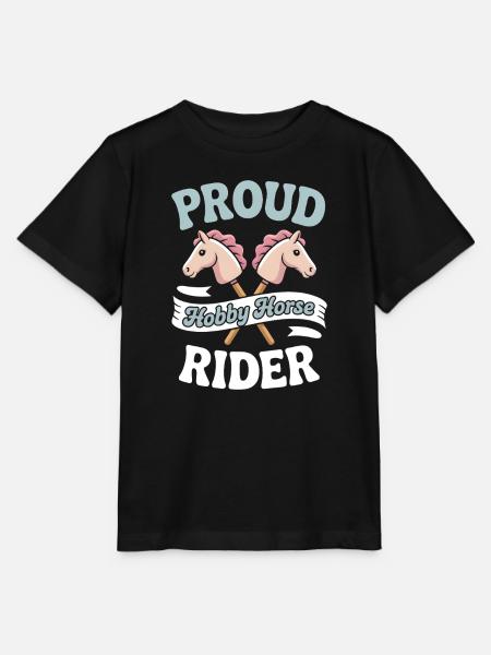 Hobby Horsing - Stanley/Stella Kinder T-Shirt MINI CREATOR  - Schwarz