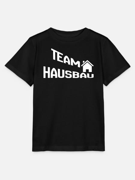 Team Hausbau - Stanley/Stella Kinder T-Shirt MINI CREATOR  - Schwarz