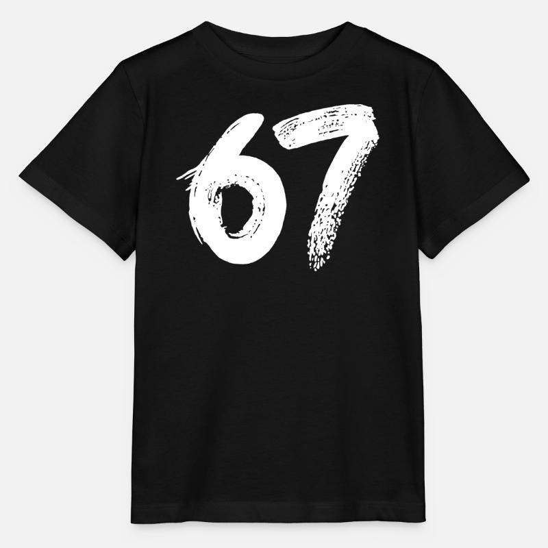 67 Weiße Farbe - Stanley/Stella Kinder T-Shirt MINI CREATOR  - Schwarz