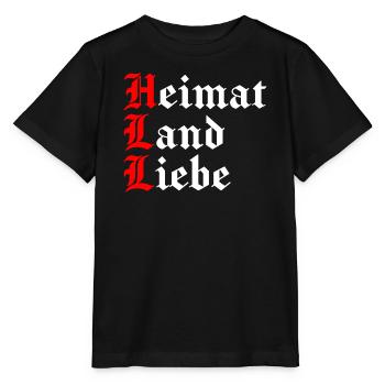 Home Country Dear Proud German Patriot - Stanley/Stella MINI CREATOR Kids’ T-Shirt - black - Front - Mikhail (115cm)