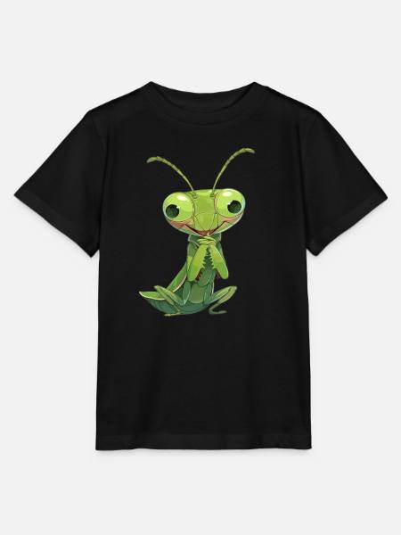 Gottesanbeterinnen Gottesanbeterin - Stanley/Stella Kinder T-Shirt MINI CREATOR  - Schwarz