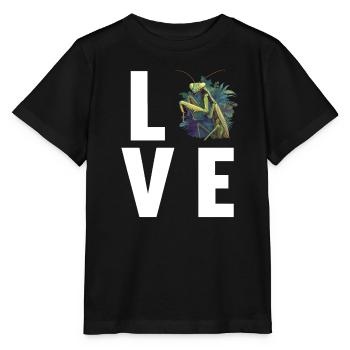 Mantes religieuses Mantes religieuses - T-shirt bio MINI CREATOR Stanley/Stella Enfant - noir - Devant - Mikhail (115cm)