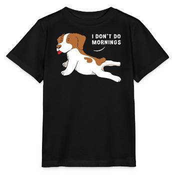 Late risers Monday morning morning grouches - Stanley/Stella MINI CREATOR Kids’ T-Shirt - black - Front - Mikhail (115cm)