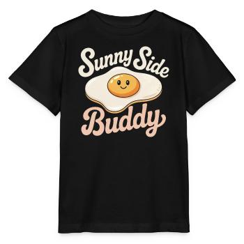 Spiegelei - Stanley/Stella Kinder T-Shirt MINI CREATOR  - Schwarz - Vorne - Mikhail (115cm)