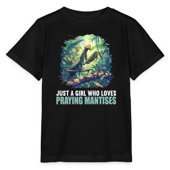 Mantes religieuses Mantes religieuses - T-shirt bio MINI CREATOR Stanley/Stella Enfant - noir - Devant - Mikhail (115cm)
