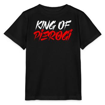 Roi de Pierogi - T-shirt bio MINI CREATOR Stanley/Stella Enfant - noir - Devant - Mikhail (115cm)
