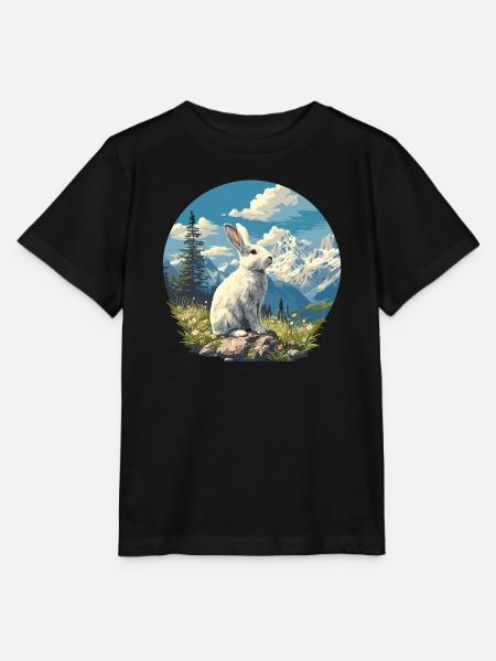Hasen Hase - Stanley/Stella Kinder T-Shirt MINI CREATOR - Schwarz