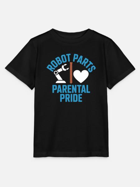Roboterteam-elterngeschenk - Stanley/Stella Kinder T-Shirt MINI CREATOR  - Schwarz