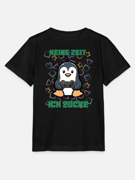 ich zocke - gaming - Stanley/Stella Kinder T-Shirt MINI CREATOR - Schwarz
