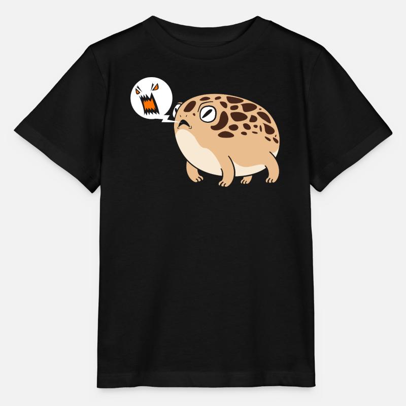 Frosch Desert Rain Frog - Stanley/Stella Kinder T-Shirt MINI CREATOR  - Schwarz