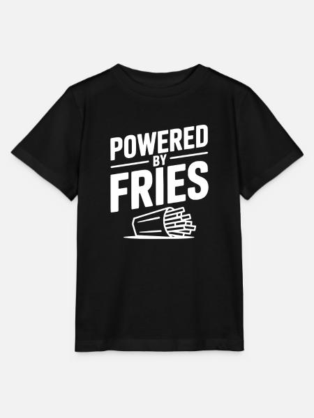 Angetrieben von Fries - Stanley/Stella Kinder T-Shirt MINI CREATOR - Schwarz