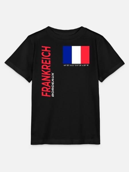 Bordeaux - Stanley/Stella Kinder T-Shirt MINI CREATOR - Schwarz