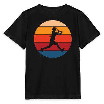 Tennis - Stanley/Stella Kinder T-Shirt MINI CREATOR  - Schwarz - Vorne - Mikhail (115cm)